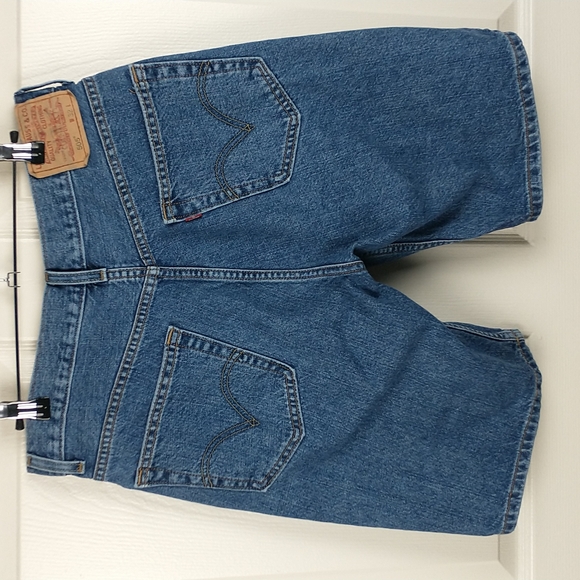 Levi's Other - Levis 505 Mens Straight Leg Medium Wash Jean Shorts 100% Cotton 32